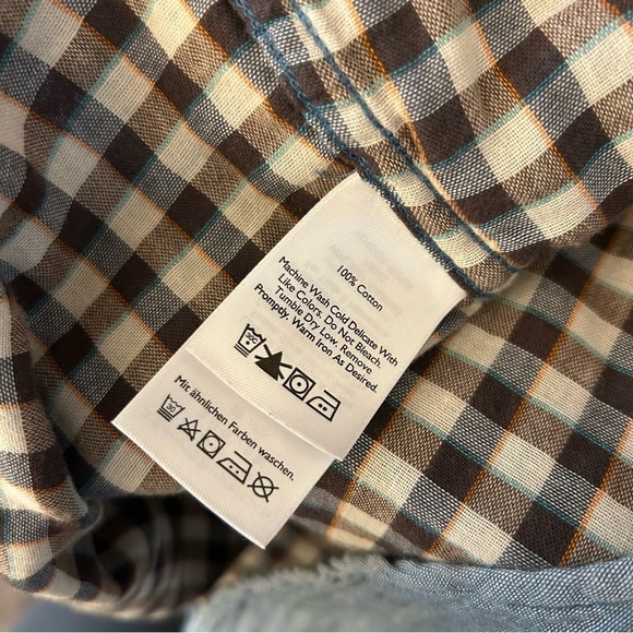 ❤️Eddie Bauer Men's Blue Casual Shirt XL - Picture 6 of 9